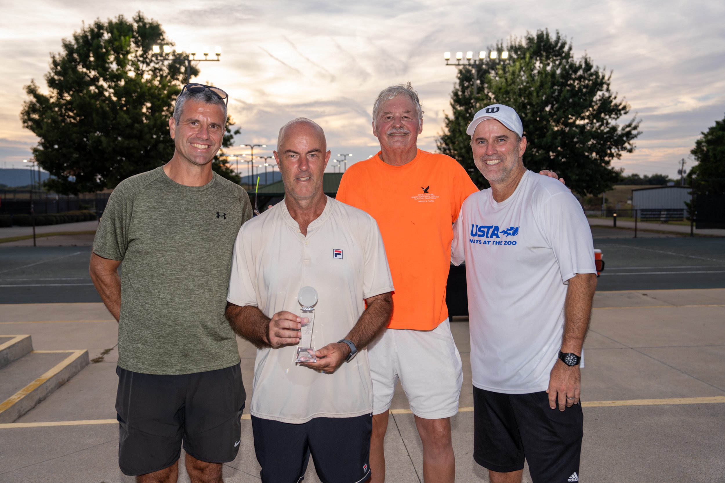 CallenCup26 M45 Champions- GA Mauricio Roveri,Brad Sceney, Captain Chris Bussert, Matt Cozad